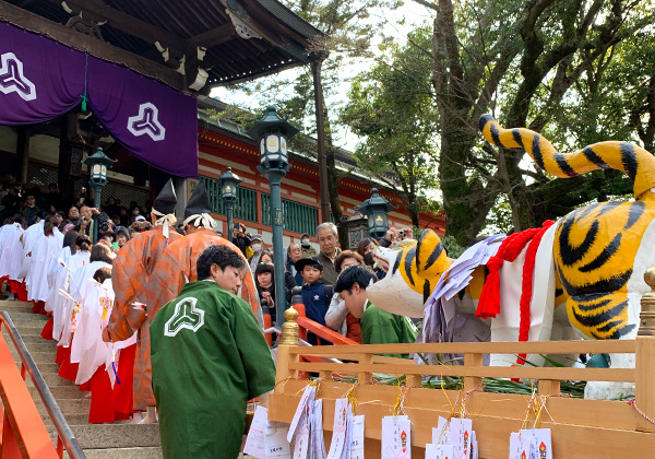 「寅」にあやかった関西最大級のお祭りが毎年、開催されます